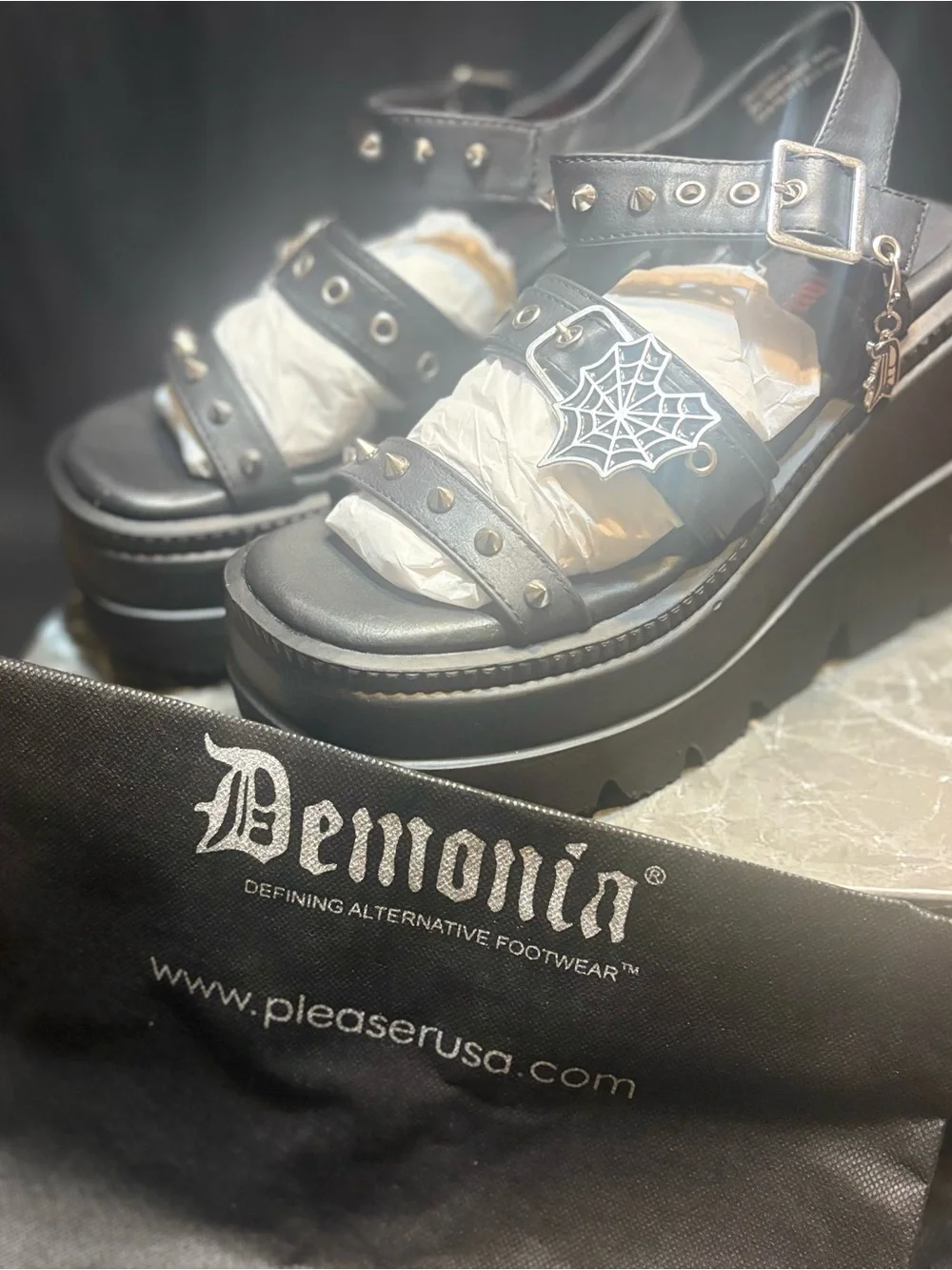 Demonia Platform sandals